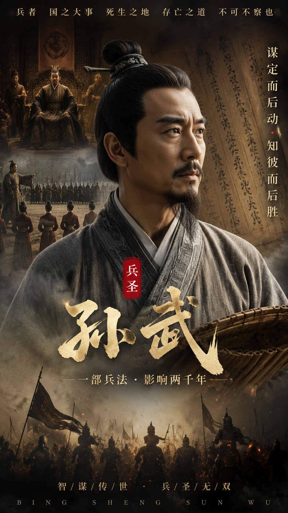 《兵圣孙武》短剧海报